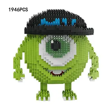 hot lepining creators Classic US cartoon Monsters Mr. Q Michael Mike micro diamond building blocks model bricks toys for gift
hot lepining creators Classic US cartoon Monsters Mr. Q Michael Mike micro diamond building blocks model bricks toys for gift