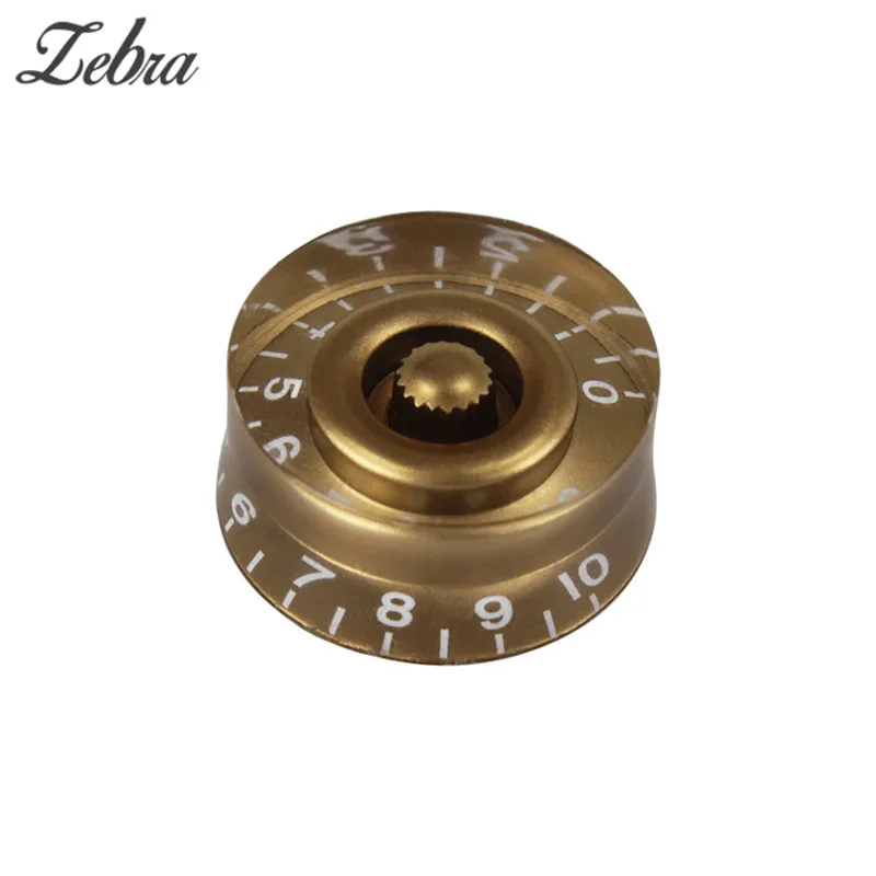 1 Pcs Zebra Gold Guitar Knobs Speed Control Volume Tone Head Fully Enclosed Electric Guitar Replacement Accessories
1 Pcs Zebra Gold Guitar Knobs Speed Control Volume Tone Head Fully Enclosed Electric Guitar Replacement Accessories