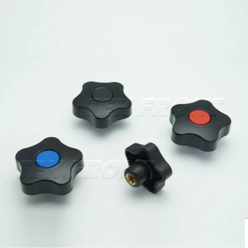 plastic lobe knob M10X50 Female Volantes lobulados, M10 Thread Nut Clamping Knob Grip , Thread Star Shaped Head Clamping knob
plastic lobe knob M10X50 Female Volantes lobulados, M10 Thread Nut Clamping Knob Grip , Thread Star Shaped Head Clamping knob
