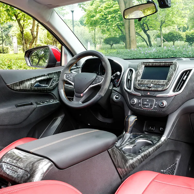 Black Imitation Wooden Gear Media Screen Interior Doors Handle AC Button Frame Cover For Chevrolet Equinox 2017 2018 AAA020B
Black Imitation Wooden Gear Media Screen Interior Doors Handle AC Button Frame Cover For Chevrolet Equinox 2017 2018 AAA020B