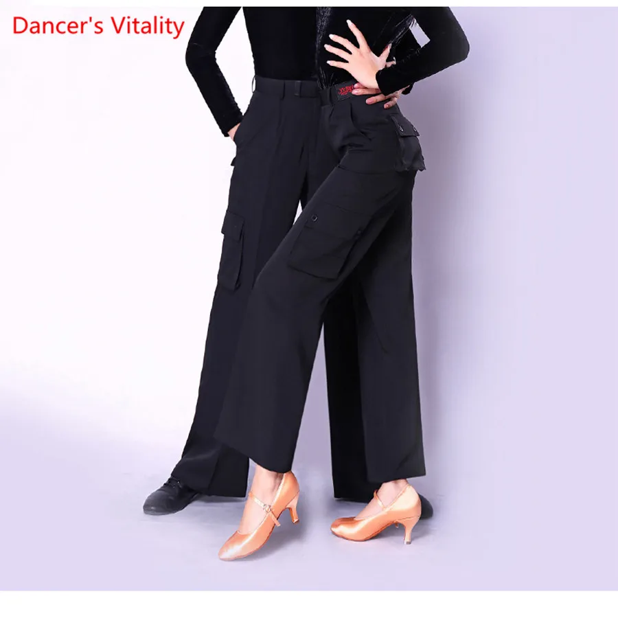 2019 Custom made Ballroom Dance Trousers Women/Man High Waist Split Long Pants Latin Square Dance Ballroom Dancing Costumes
2019 Custom made Ballroom Dance Trousers Women/Man High Waist Split Long Pants Latin Square Dance Ballroom Dancing Costumes
