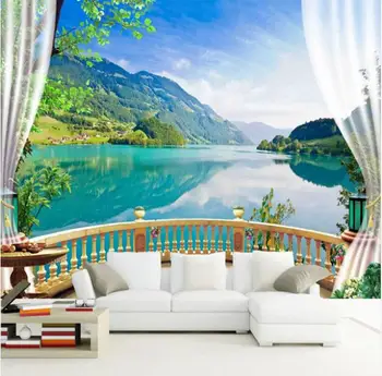 Custom 3D Wall Murals Wallpaper Landscape Beautiful Green Lake View 3D Large Mural Living Room TV Wall Home Decor 3D Wall Cloth
Custom 3D Wall Murals Wallpaper Landscape Beautiful Green Lake View 3D Large Mural Living Room TV Wall Home Decor 3D Wall Cloth