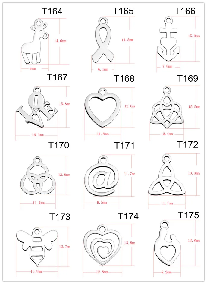 Stainless Steel Animal Little Charms Beads Connectors Jewelry Findings For DIY Bracelet Necklace Jewelry 50pcs/lot T152
Stainless Steel Animal Little Charms Beads Connectors Jewelry Findings For DIY Bracelet Necklace Jewelry 50pcs/lot T152