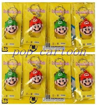 New 36 pcs Super M ario Head 3D Key Chains Bag Pendant For Best Gift Free Shipping p12
New 36 pcs Super M ario Head 3D Key Chains Bag Pendant For Best Gift Free Shipping p12