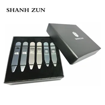 SHANH ZUN 6 Pcs Exquisite Good Fortune Blessing In Chinese Engraved Collar Metal Stiffeners Best Gift Set for Holiday
SHANH ZUN 6 Pcs Exquisite Good Fortune Blessing In Chinese Engraved Collar Metal Stiffeners Best Gift Set for Holiday