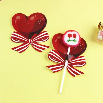 50Pcs Heart Bow Lollipop Card Candy For Kids Birthday Party Funny Creative Gift Favor Lollipop Paper Decor Message card
50Pcs Heart Bow Lollipop Card Candy For Kids Birthday Party Funny Creative Gift Favor Lollipop Paper Decor Message card