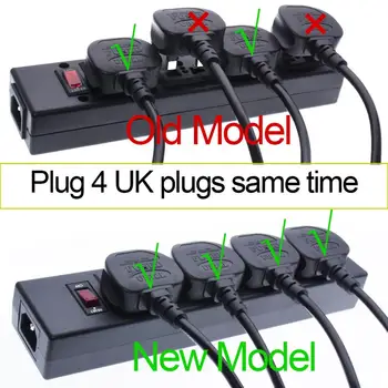 New 4-Outlet Universal socket with overload protector,Circuit Breaker Switch,4 Ways Outlet extend PDU power strip
New 4-Outlet Universal socket with overload protector,Circuit Breaker Switch,4 Ways Outlet extend PDU power strip