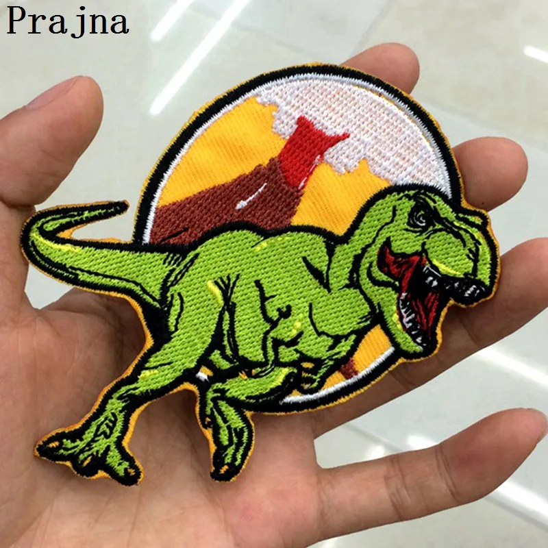 Prajna Jurassic Park Dinosaur Patch Stalker Iron On Embroidered Patches Hippie Ironing Patches For Clothes Jacket DIY Stripe
Prajna Jurassic Park Dinosaur Patch Stalker Iron On Embroidered Patches Hippie Ironing Patches For Clothes Jacket DIY Stripe