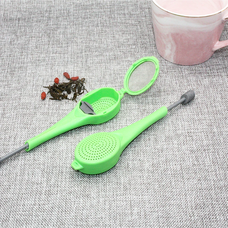 Tea Infuser Built-in plunger Healthy Intense Flavor Reusable Tea bag Plastic Tea Coffee Strainer
Tea Infuser Built-in plunger Healthy Intense Flavor Reusable Tea bag Plastic Tea Coffee Strainer