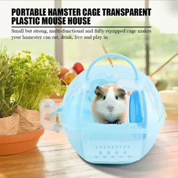 Double-deck Portable Hamster Cage Mouse House with Slide Disk Spinning Bottle Small Castle Hamster Cage -equipped
Double-deck Portable Hamster Cage Mouse House with Slide Disk Spinning Bottle Small Castle Hamster Cage -equipped