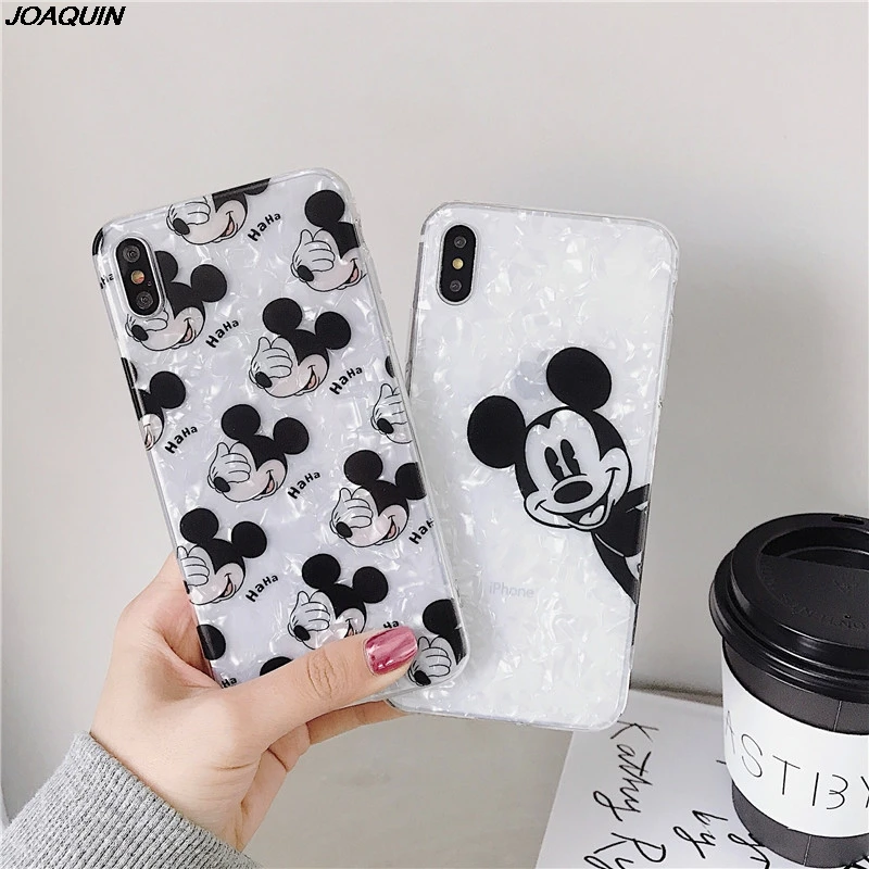 Fashion Conch phone cases for iphone X XR XS XS Max Cartoon Mickey Soft TPU case For iphone 6 6s 7 8 plus back cover
Fashion Conch phone cases for iphone X XR XS XS Max Cartoon Mickey Soft TPU case For iphone 6 6s 7 8 plus back cover