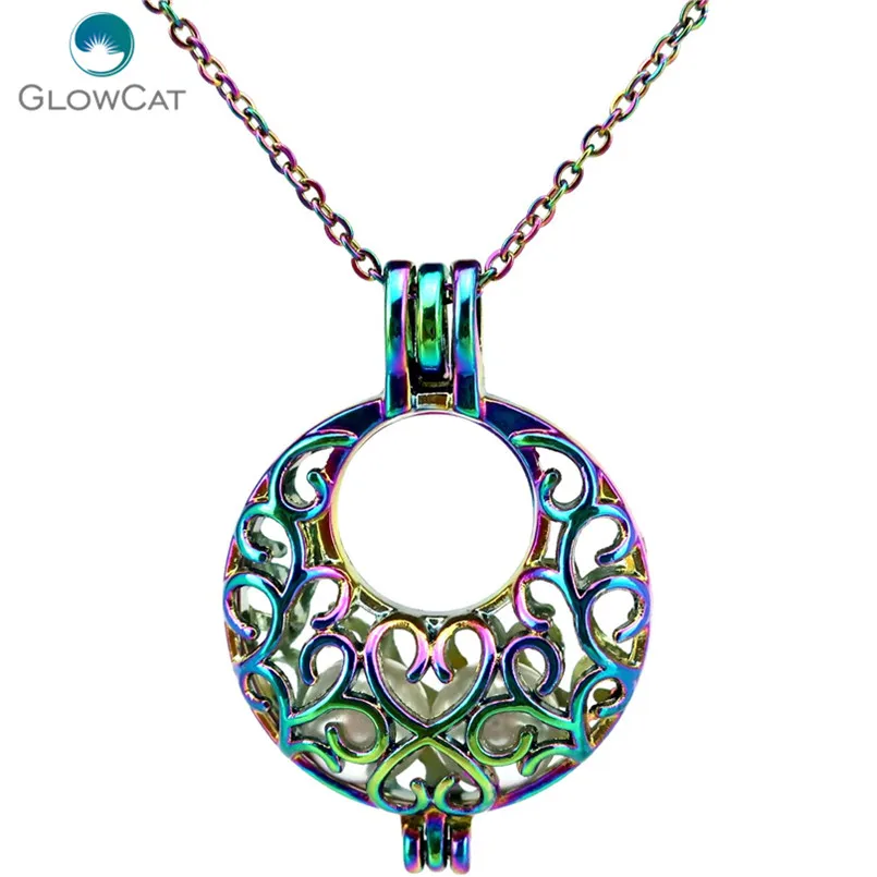 C724 Rainbow Color Round Moon Plant thistles and thorns Beads Cage Pendant Aroma Essential Oil Diffuser Locket Necklace
C724 Rainbow Color Round Moon Plant thistles and thorns Beads Cage Pendant Aroma Essential Oil Diffuser Locket Necklace
