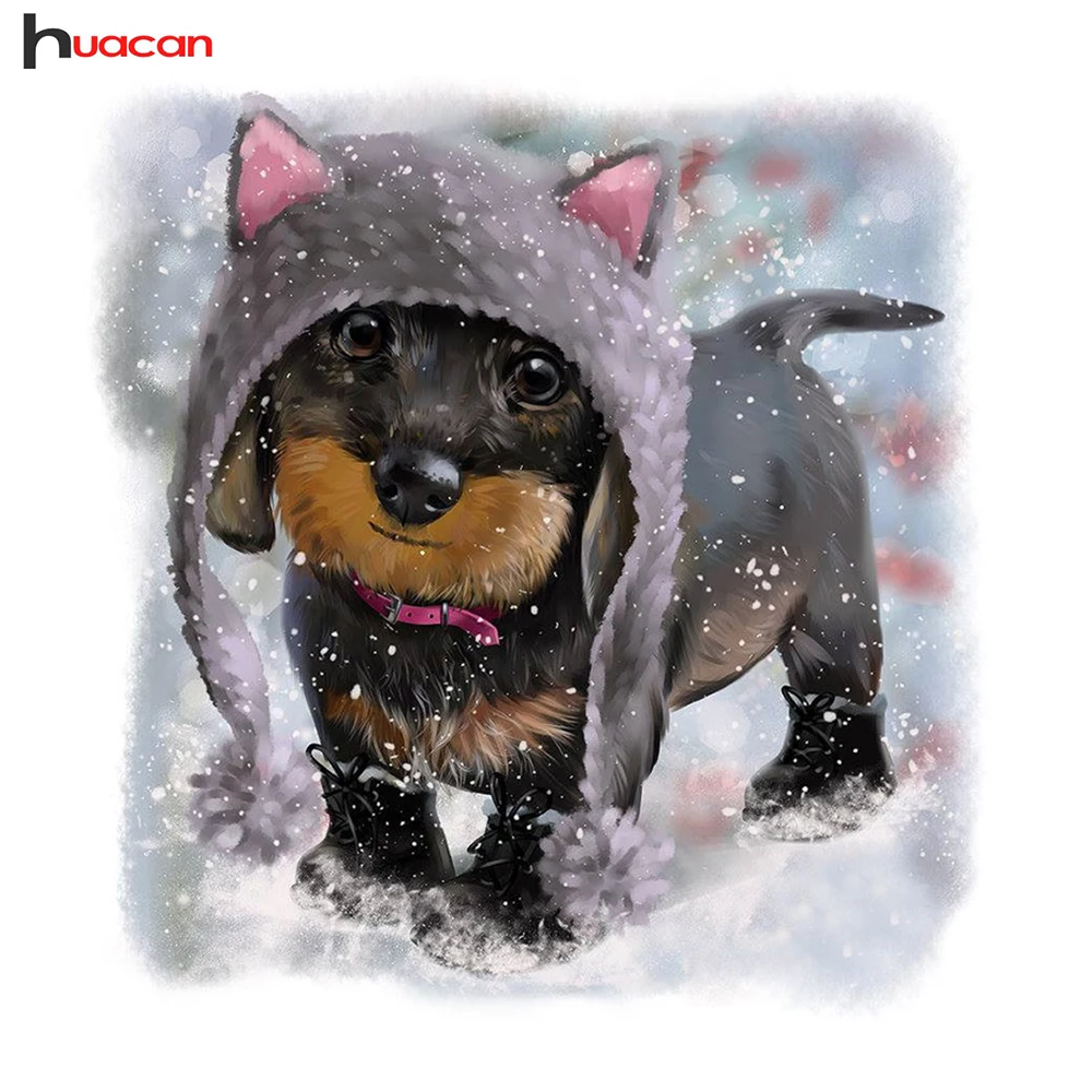 Huacan Diamond Mosaic Animal Paintings Cross Stitch Diamond Embroidery Unfinished Home Decor Handcraft Gift Cute Dog
Huacan Diamond Mosaic Animal Paintings Cross Stitch Diamond Embroidery Unfinished Home Decor Handcraft Gift Cute Dog