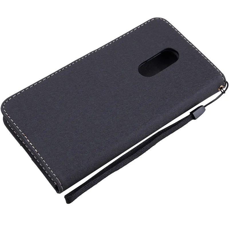 For Coque Xiaomi Redmi 5 Case Cover Luxury Flip Canvas Leather Soft TPU Wallet Phone Cases For Fundas Xiaomi Redmi 5 Plus With lanyard case11