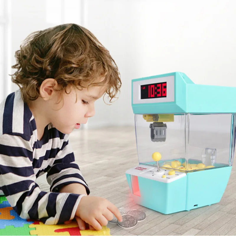 Catcher Alarm Clock Electric Vending Machine Doll Grabber Game Machine Mini Candy Grabber Machine Candy Machine For Child toys
Catcher Alarm Clock Electric Vending Machine Doll Grabber Game Machine Mini Candy Grabber Machine Candy Machine For Child toys