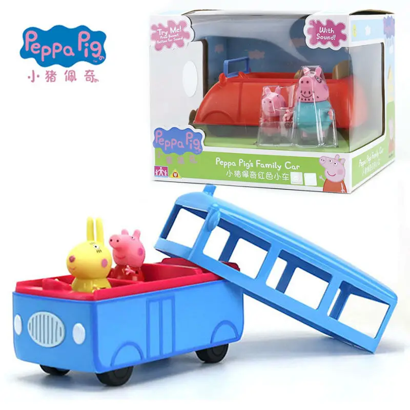 Genuine Peppa Pig Peppa's School Bus red car with music including Peppa and Miss rabbit figures Kids Toy GIFT original box
Genuine Peppa Pig Peppa's School Bus red car with music including Peppa and Miss rabbit figures Kids Toy GIFT original box