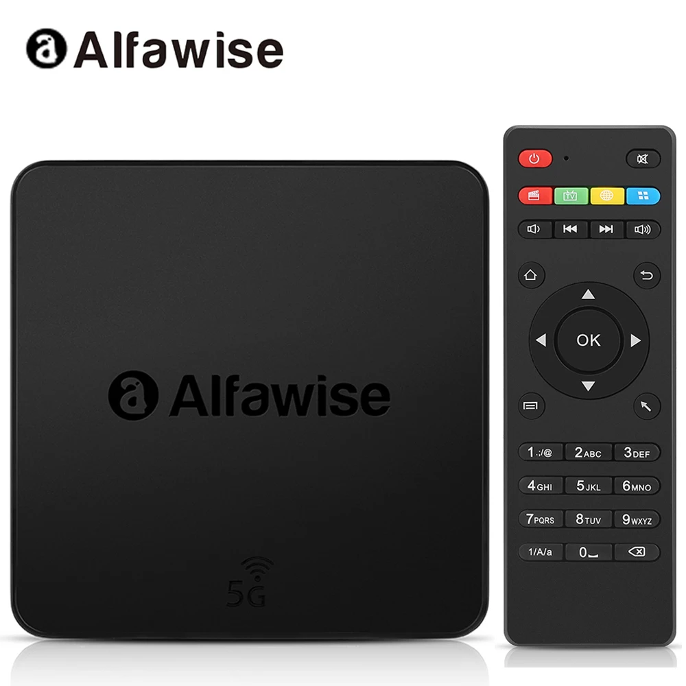 Alfawise A8 pro Smart TV BOX Android 8.1 RK3229 Set Top Box 2GB RAM 16GB ROM 5G WiFi 100Mbps Support 4K H.265 HDMI Media player
Alfawise A8 pro Smart TV BOX Android 8.1 RK3229 Set Top Box 2GB RAM 16GB ROM 5G WiFi 100Mbps Support 4K H.265 HDMI Media player