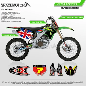 MotoSpace Customized Team Graphics Backgrounds Decals 3M Custom Stickers For KAWASAKI KX250F 2013 2014 2015 2016 021
MotoSpace Customized Team Graphics Backgrounds Decals 3M Custom Stickers For KAWASAKI KX250F 2013 2014 2015 2016 021