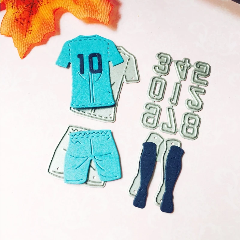 Metal Cutting Dies Scrapbooking Football Wear Number DIY Scrapbooking Album Card Embossing DIY Craft Dies
Metal Cutting Dies Scrapbooking Football Wear Number DIY Scrapbooking Album Card Embossing DIY Craft Dies