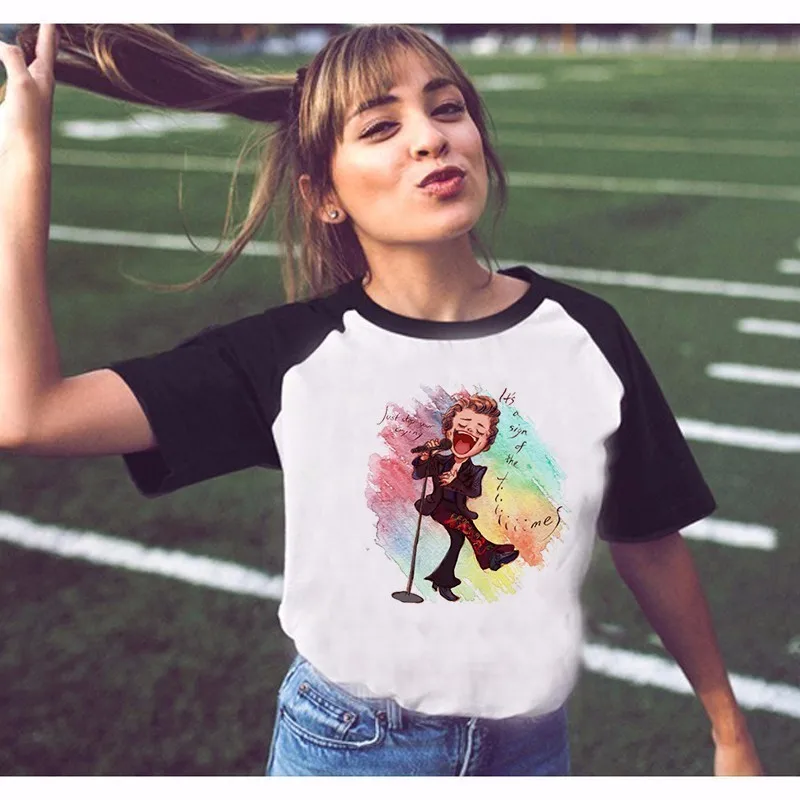 2018 Summer Harry Styles Tee Shirt One Direction Printed Short Sleeve T-shirt Women's O-neck Tshirt White T Shirts Femee
2018 Summer Harry Styles Tee Shirt One Direction Printed Short Sleeve T-shirt Women's O-neck Tshirt White T Shirts Femee