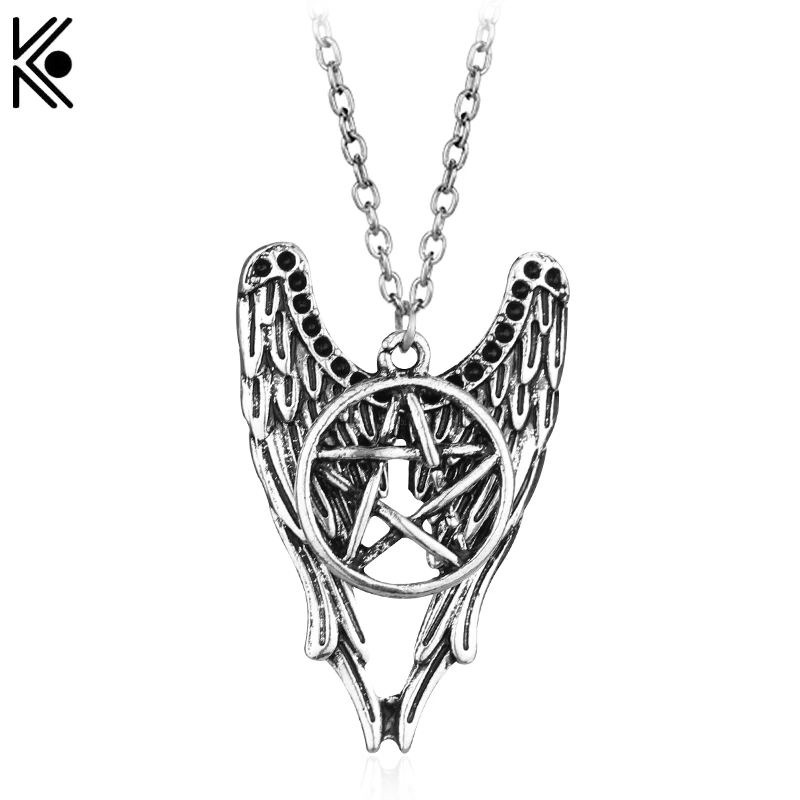 supernatural necklace The Forces Of Evil Pentagram Talisman Necklace Movie jewelry statement necklace for men&women
supernatural necklace The Forces Of Evil Pentagram Talisman Necklace Movie jewelry statement necklace for men&women