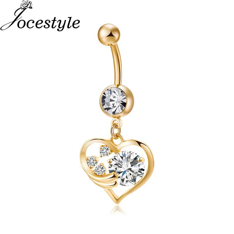 Sexy Piercing Body Jewelry Love Heart belly button Rings Gold Surgical Metal Piercing navel piercing ring Feminino Umbigo septum
Sexy Piercing Body Jewelry Love Heart belly button Rings Gold Surgical Metal Piercing navel piercing ring Feminino Umbigo septum