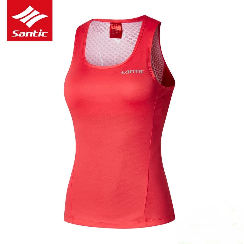 Santic Cycling Jersey Women Sleeveless MTB Road Bicycle Cycling Clothing Riding Sport Bike Jersey With Pads Ropa Ciclismo
Santic Cycling Jersey Women Sleeveless MTB Road Bicycle Cycling Clothing Riding Sport Bike Jersey With Pads Ropa Ciclismo