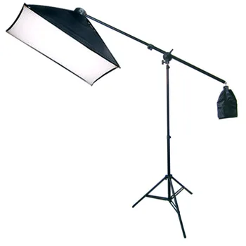 Photography Studio Lighting Kit Softbox with Bulb Socket & Boom Arm Stand Hair Light photography accessories backdrop stand
Photography Studio Lighting Kit Softbox with Bulb Socket & Boom Arm Stand Hair Light photography accessories backdrop stand