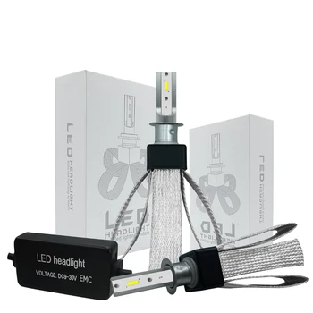 2 X H1 COB LED Car Truck Headlight Bulb 30W 4800LM 9V-36V IP68 Waterproof 6000K Cold White Copper Belt 360 Degree Beam for T8
2 X H1 COB LED Car Truck Headlight Bulb 30W 4800LM 9V-36V IP68 Waterproof 6000K Cold White Copper Belt 360 Degree Beam for T8