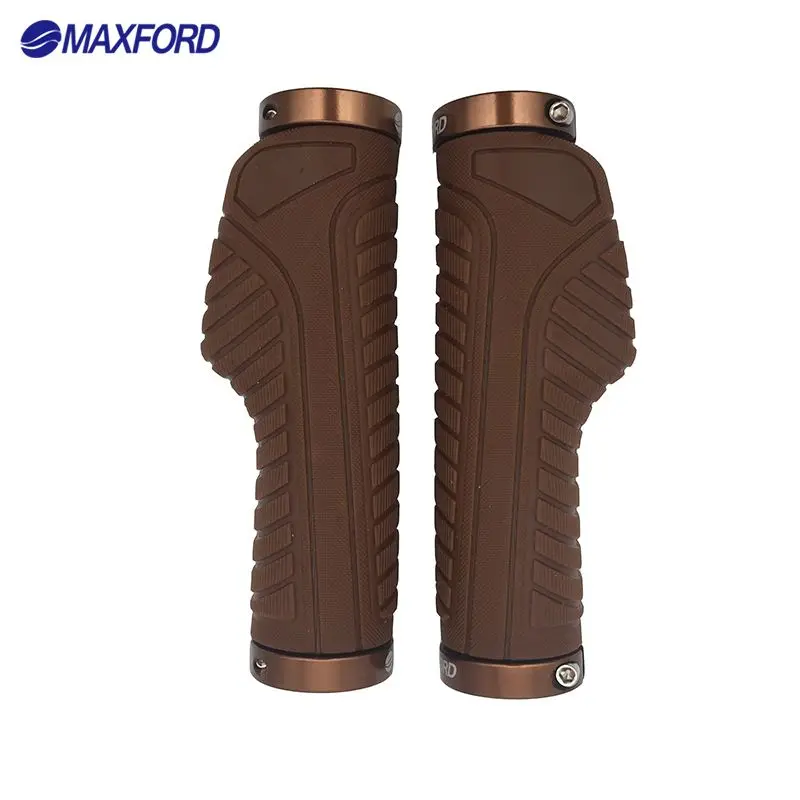 MAXFORD MTB Moutain Bicycle Grips Brown color Ancients Bike Grips Alloy rings Locked Cycling Grips Bar End Bike Handlebar Grips
MAXFORD MTB Moutain Bicycle Grips Brown color Ancients Bike Grips Alloy rings Locked Cycling Grips Bar End Bike Handlebar Grips