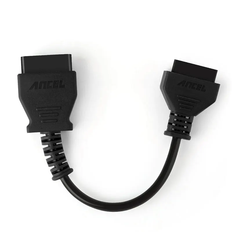 ANCEL OBD2 Cable 16Pin Extension Connector Male Female OBD Connector 12V Automotive Car Diagnostic Tool 16Pin Cable
ANCEL OBD2 Cable 16Pin Extension Connector Male Female OBD Connector 12V Automotive Car Diagnostic Tool 16Pin Cable
