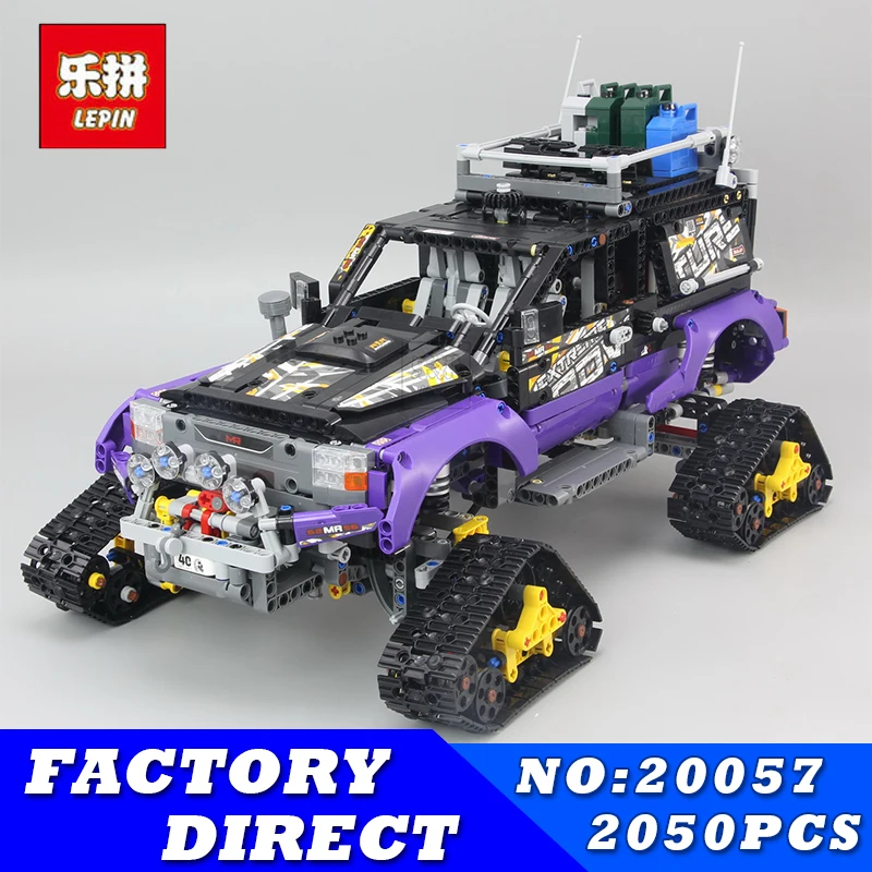 Lepin 20057 2050Pcs Genuine Technic Mechanical Series The Ultimate Extreme Adventure Car Set Building Blocks Bricks Toys 42069
Lepin 20057 2050Pcs Genuine Technic Mechanical Series The Ultimate Extreme Adventure Car Set Building Blocks Bricks Toys 42069