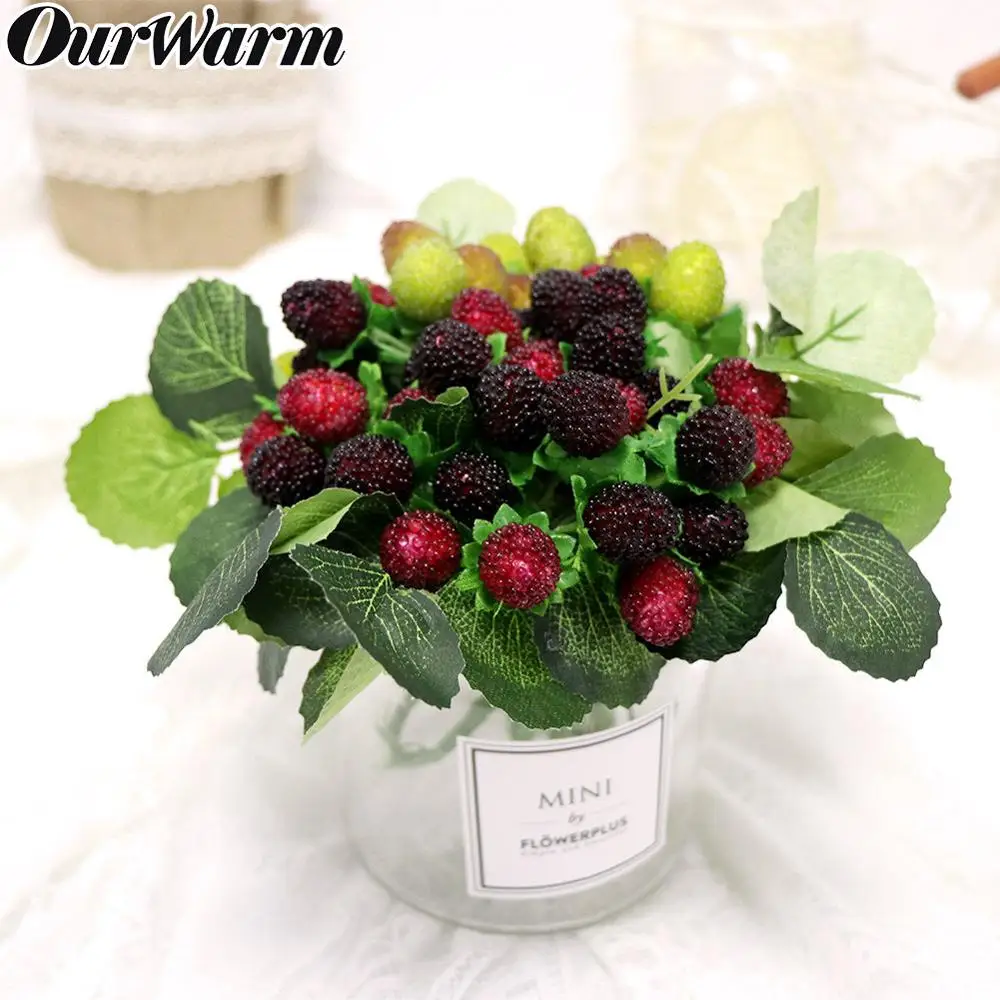 OurWarm 1Bouquet/9 Heads Artificial Fruit Foam Strawberry Fake Simulation Glass Fruit For Home Wedding Party Decoration 27cm
OurWarm 1Bouquet/9 Heads Artificial Fruit Foam Strawberry Fake Simulation Glass Fruit For Home Wedding Party Decoration 27cm