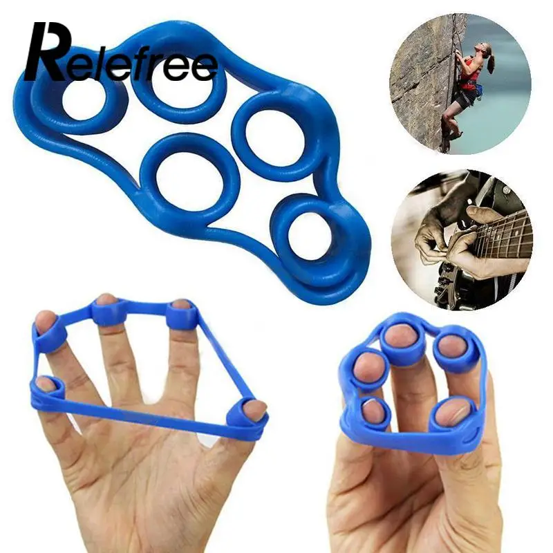 Fitness Hand Finger Trainer Band Tension Tools Strength Exerciser Muscle Power Hand Silicone Expander Training Recovery
Fitness Hand Finger Trainer Band Tension Tools Strength Exerciser Muscle Power Hand Silicone Expander Training Recovery