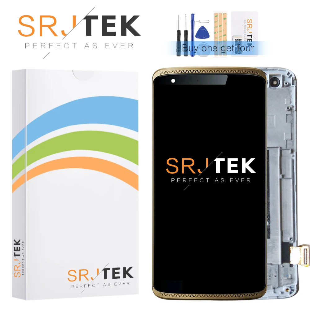 SRJTEK 5.2'' For ZTE Axon Mini LCD Display Matrix Touch Digitizer Assembly Sensor With Frame For ZTE Axon Mini B2016 Screen
SRJTEK 5.2'' For ZTE Axon Mini LCD Display Matrix Touch Digitizer Assembly Sensor With Frame For ZTE Axon Mini B2016 Screen