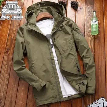 Fast Drying Plus Size 6XL Loose Hooded Men Jackets For Spring and Autumn Thin Breathable Brand AFS JEEP Softshell Tactical
Fast Drying Plus Size 6XL Loose Hooded Men Jackets For Spring and Autumn Thin Breathable Brand AFS JEEP Softshell Tactical