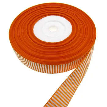50yards 1" Printed Orange Stripe Grosgrain Ribbon Stripes Ribbons For Craft Packing Decorations 25mm
50yards 1" Printed Orange Stripe Grosgrain Ribbon Stripes Ribbons For Craft Packing Decorations 25mm