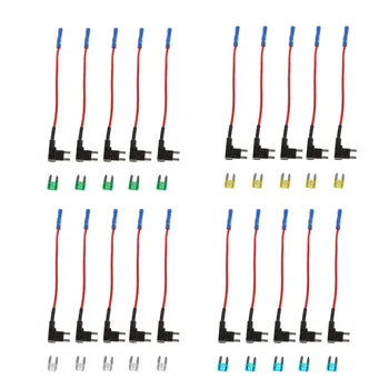 High Quality Hot 5 Pcs 15A Add Circuit Mini Blade Fuse Box Holder ACS ATO ATC Piggy Back Tap
High Quality Hot 5 Pcs 15A Add Circuit Mini Blade Fuse Box Holder ACS ATO ATC Piggy Back Tap
