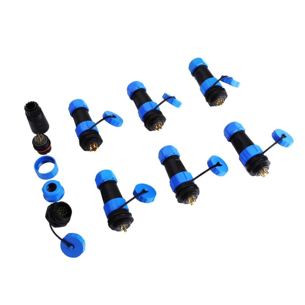 IP68 2Pin/3Pin/4Pin/5Pin/6Pin/7Pin/9Pin Waterproof Aviation Plug Socket Connector SP21 500V 30A Rated Current
IP68 2Pin/3Pin/4Pin/5Pin/6Pin/7Pin/9Pin Waterproof Aviation Plug Socket Connector SP21 500V 30A Rated Current