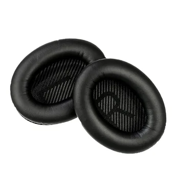 1Pair Replaceable Ear Pad Cushion for QC 35(QC35) and QC 35 II Headphones Complete with QC35 Shaped Scrims with 'L and R' Letter
1Pair Replaceable Ear Pad Cushion for QC 35(QC35) and QC 35 II Headphones Complete with QC35 Shaped Scrims with 'L and R' Letter