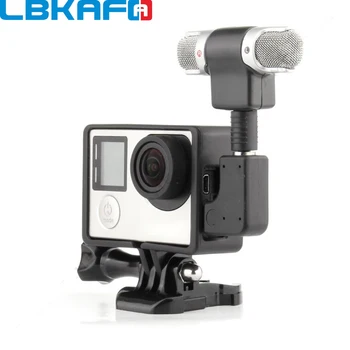 LBKAFA USB to 3.5mm Mic Adapter Cable CordMini Stereo Microphone for GoPro Hero4 Hero3+ With Standard Protective Frame Case
LBKAFA USB to 3.5mm Mic Adapter Cable CordMini Stereo Microphone for GoPro Hero4 Hero3+ With Standard Protective Frame Case