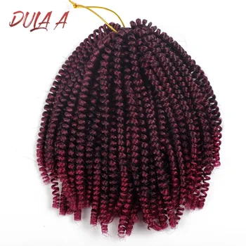 Dula A Crochet Hair Spring Twist Freetress 8 Inch 6 Ombre Color Available Fiber Braiding Synthetic browen Crochet Hair
Dula A Crochet Hair Spring Twist Freetress 8 Inch 6 Ombre Color Available Fiber Braiding Synthetic browen Crochet Hair