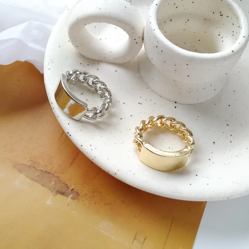WTLTC Personalized Initial Chain Stackable Rings for Women Steampunk Twisted Band Ring Chunky Statement Layering Rings Wholesale
WTLTC Personalized Initial Chain Stackable Rings for Women Steampunk Twisted Band Ring Chunky Statement Layering Rings Wholesale