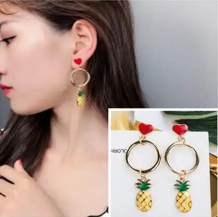 e 352 2018 new net red with the temperament personality crystal pineapple long earrings Korean fashion wild earrings jewelry
e 352 2018 new net red with the temperament personality crystal pineapple long earrings Korean fashion wild earrings jewelry