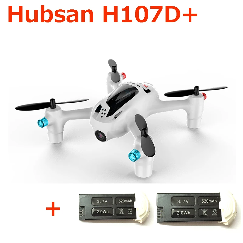 

(with two batteries) Original Hubsan FPV X4 Plus H107D+ with 720P HD Camera 6-axis Gyro RC Quadcopter RTF In stock