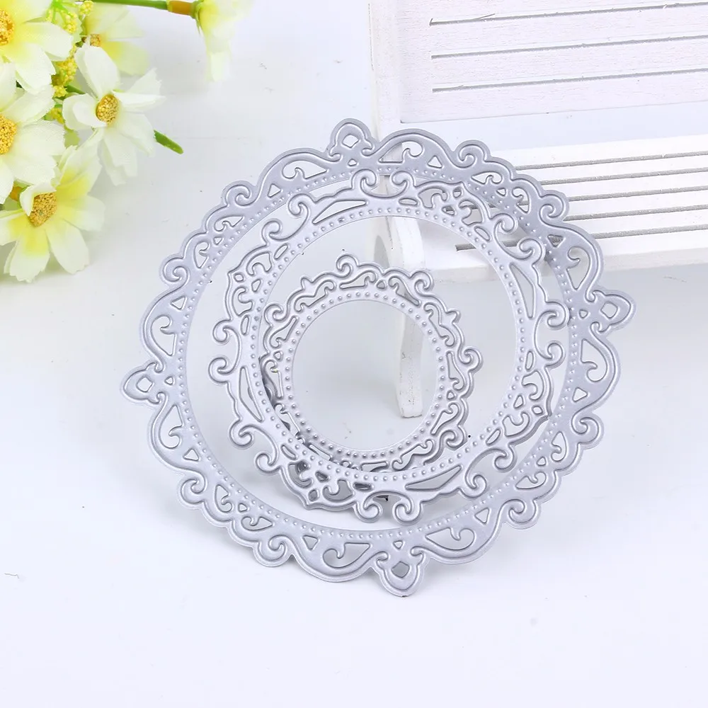 1Pc Circle Flower Metal Cutting dies Heart Frame Stencils For DIY Scrapbooking Carft Paper Cards Embossing Decorative New 2019
1Pc Circle Flower Metal Cutting dies Heart Frame Stencils For DIY Scrapbooking Carft Paper Cards Embossing Decorative New 2019