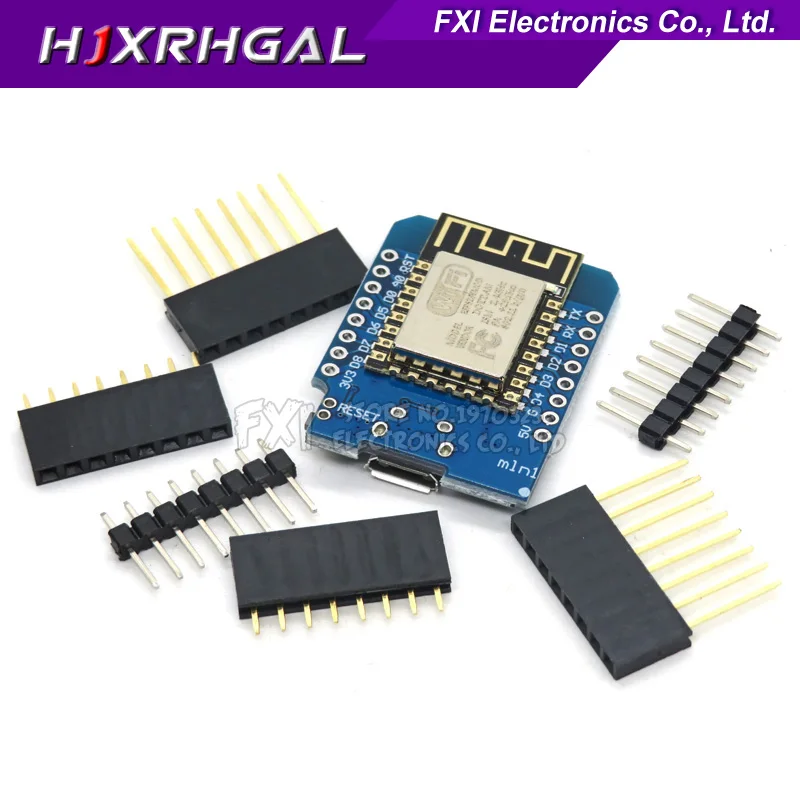 SESP8266 ESP-12 ESP-12F CH340G V2 USB WeMos D1 Mini WIFI Development Board D1 Mini NodeMCU Lua IOT Board 3.3V With Pins
SESP8266 ESP-12 ESP-12F CH340G V2 USB WeMos D1 Mini WIFI Development Board D1 Mini NodeMCU Lua IOT Board 3.3V With Pins