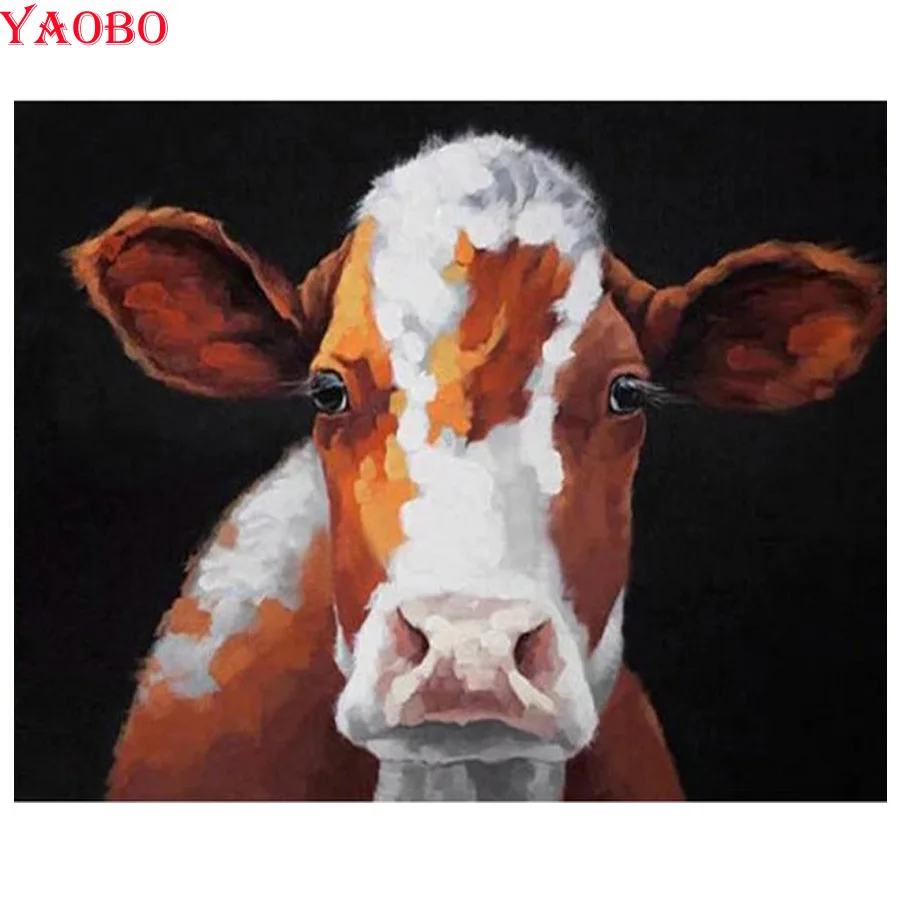 DIY 5D diamond painting full square cross stitch cow diamond embroidery animal pattern mosaic Crafts gift stickers decoration
DIY 5D diamond painting full square cross stitch cow diamond embroidery animal pattern mosaic Crafts gift stickers decoration