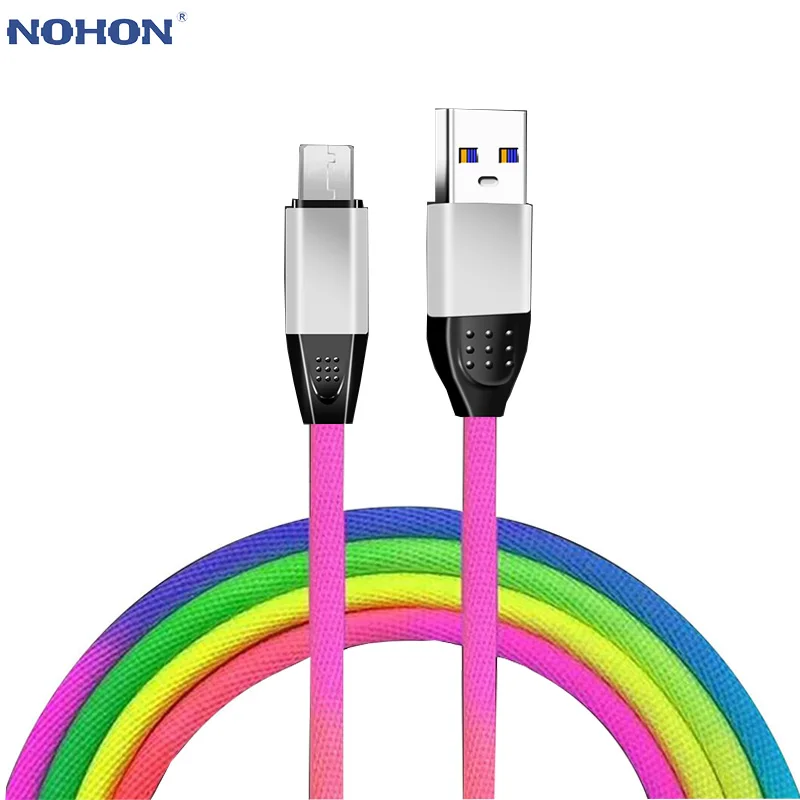 Android Micro colorful USB Phone Data Cable For Samsung S7 Edge S6 S4 S3 S2 Redmi Note 5 Pro LG HTC Moto Fast Charger Line Wire
Android Micro colorful USB Phone Data Cable For Samsung S7 Edge S6 S4 S3 S2 Redmi Note 5 Pro LG HTC Moto Fast Charger Line Wire