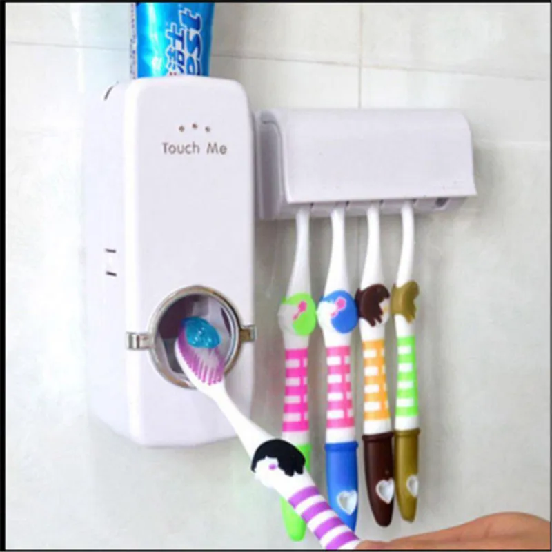 Toothbrush Holder Automatic Extrusion Toothpaste Machine Wall Mount Household Toothpaste Squeezers
Toothbrush Holder Automatic Extrusion Toothpaste Machine Wall Mount Household Toothpaste Squeezers